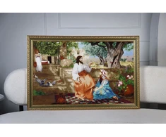Zolotoe Runo Siuvinėjimo kryželiu rinkinys „Kristus su Morta ir Marija“, 85x54 cm