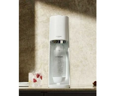 Gazuotų gėrimų gaminimo aparato SodaStream Terra rinkinys, baltas