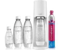 Gazuotų gėrimų gaminimo aparato SodaStream Terra rinkinys, baltas