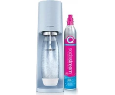 Gazuotų gėrimų gaminimo aparatas SodaStream Terra, šviesiai mėlynas