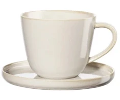 Asa Selection Coppa Tofu Cup with a Saucer, 200 ml