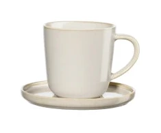 Asa Selection Coppa Tofu Espresso Cup with a Saucer, 80 ml