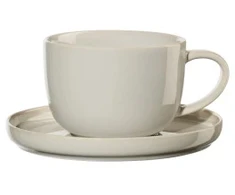 Asa Selection Coppa Tofu Tea Cup with a Saucer, 200 ml