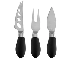 Asa Selection Mio Juodas Set of 3 Cheese Knives