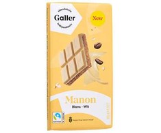 Baltas chocolate tablet with coffee-flavoured filling and roasted nuts Galler Blanc Manon, 180 g