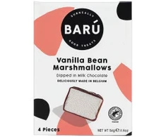 BARU Vanilla Bean Marshmallows Dipped in Milk Chocolate, 4 pcs.