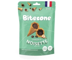 Bitecone Mini Cones with Hazelnut &amp; Milk Chocolate Filling, 100 g