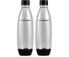 Buteliukai SodaStream Fuze, 1l, juodi, 2 vnt