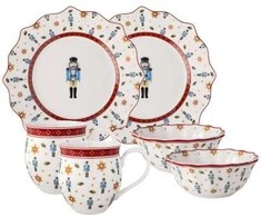 Breakfast set for two Villeroy &amp; Boch Toy's Delight Nutcracker, 6 pcs.