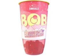 Bubble tea BOB Sakura Peach, 360 ml