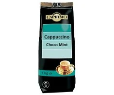 Caprimo Mint-flavoured instant cocoa-based cappuccino