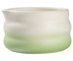 Ceramic matcha bowl CHiATO Chawan Mint Earth – Mint / Baltas