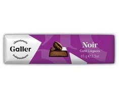 Chocolate bar Galler Dark Café Liégeois, 65 g