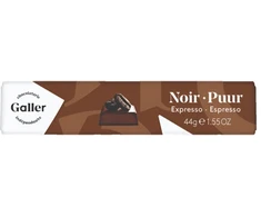 Chocolate bar Galler Dark Espresso, 44 g