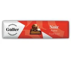 Chocolate bar Galler Dark Praline, 70 g