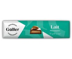Chocolate bar Galler Milk Marzipan, 70 g