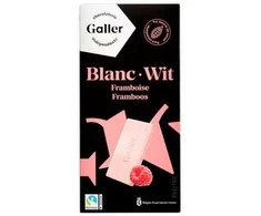 Chocolate tablet Galler Baltas Raspberry, 80 g