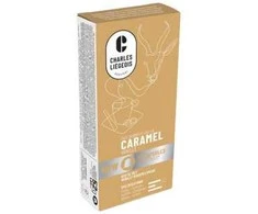 Coffee capsules compatible with Nespresso® Charles Liégeois Caramel, 10 pcs.