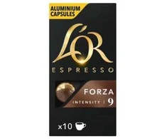 Kavos kapsulės L'OR Forza, 10x52g