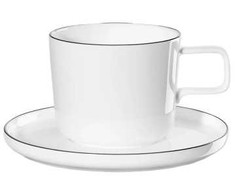 Coffee cup with a saucer Asa Selection Oco Ligne