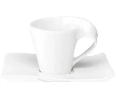 Coffee cup with a saucer Villeroy &amp; Boch NewWave Caffe, 2 x 140 ml