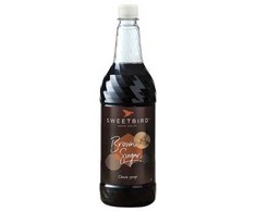 Coffee syrup Sweetbird Brown Sugar, 1 l