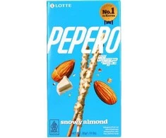 Cookie sticks Pepero Snowy Almond, 32 g