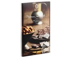 Dark chocolate with almonds Laurence, 80 g