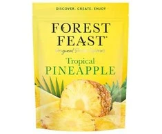 Forest Feast dried pineapple slices, 120 g