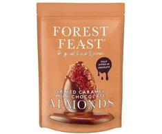 Forest Feast milk chocolate-coated almonds with salted caramel, 120 g