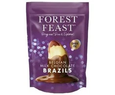 Forest Feast milk chocolate-coated Brazil nuts, 120 g