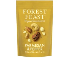 Forest Feast Parmesan &amp; Juodas Pepper Nut Mix, 120 g