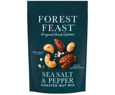 Forest Feast Sea Salt &amp; Pepper roasted nut mix, 120 g