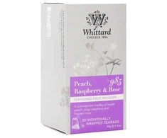 Fruit infusion Whittard of Chelsea Peach, Raspberry &amp; Rose, 20 pcs.
