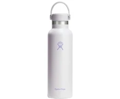 Gertuvė Hydro Flask Standard Mouth Flex Cap Oat Thermal Bottle, 621 ml