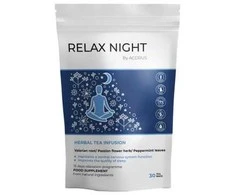 Herbal tea infusion ACORUS Relax Night, 2 x 30 pcs.