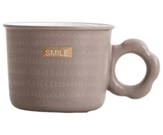 Homla TODIL Gray Mug, 300 ml