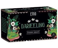 Juodas tea ETNO Darjeeling, 20 pcs.