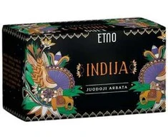 Juodas tea ETNO Indija, 20 pcs.