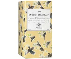 Juodas tea Whittard of Chelsea "English Breakfast", 25 pcs.