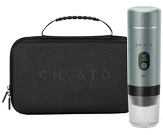 Kavos aparatas CHiATO brewPLAY Smart Traveller Portable Espresso Maker Set – Pilkas