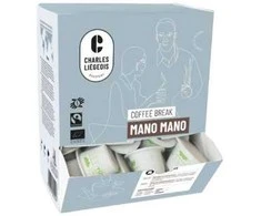 Kavos kapsulės, suderinamos su „Nespresso® Charles Liégeois Mano Mano“, 50 vnt.
