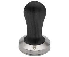 Lelit PLA481B tamper 58 mm with a juodas walnut wood handle