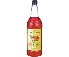 Lemonade syrup Sweetbird Rožinė Guava &amp; Lime Lemonade, 1 l