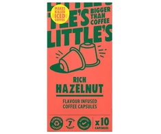 Little's Rich Hazelnut Flavoured Coffee Capsules Compatible with Nespresso®, 10 pcs.