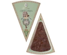 Milk chocolate pizza with biscuits and no added sugar Laurence, 100 g