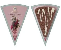 Milk chocolate pizza with chocolate balls Laurence, 100 g