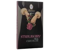 Milk chocolate with strawberries Laurence, 80 g