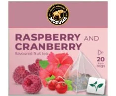 MOZUMS raspberry and cranberry 20x2g