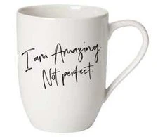 Mug Villeroy &amp; Boch Statement Amazing Not Perfect, 290 ml